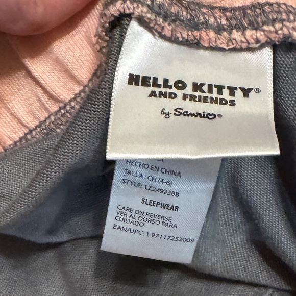 Women's Junior Small Hello Kitty And Friends Lounge PJ Comfortable Pants - Picture 8 of 8